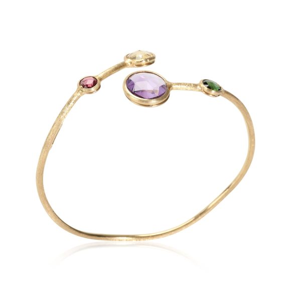 Marco Bicego Jaipur Bypass Cuff Bracelet in 18k Yellow Gold - Picture 3 of 3